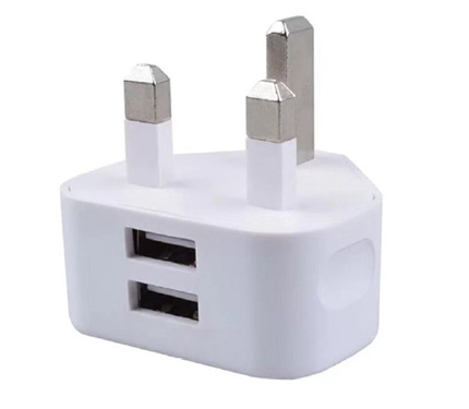 Mini yoku 5v 2A two usb UK charger