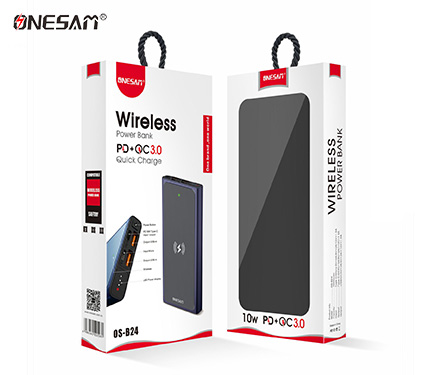 ONESAM B24 PD+3.0 fast charging wireless power bank